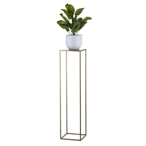 Kwietnik stojący nowoczesny 100 cm złoty GLAM