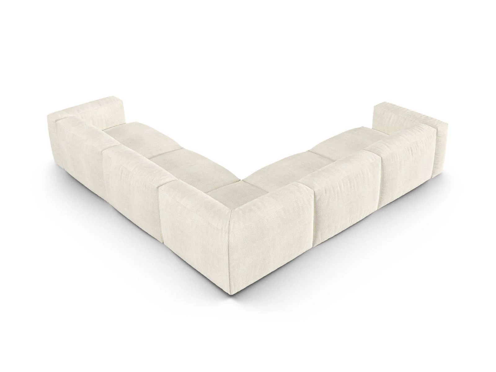 Modulaire hoekbank Martina bouclé