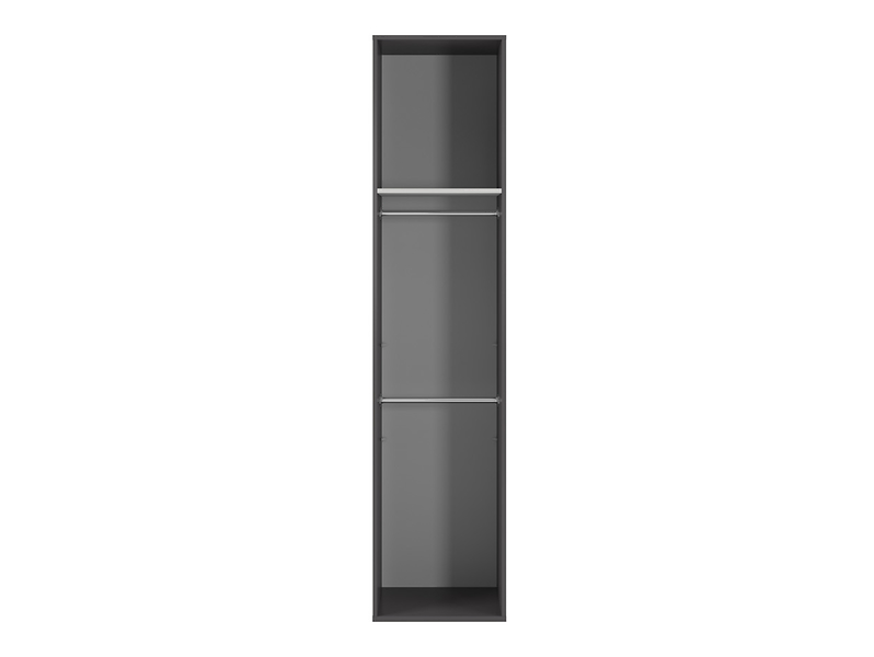 Szafa dwudrzwiowa Flex 50 cm grafit/dąb wotan