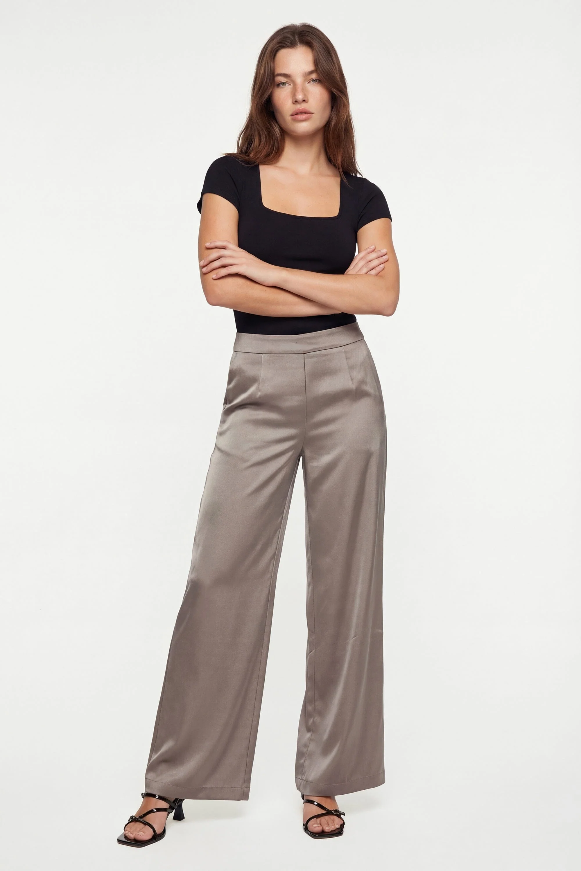 PANTALON - CAPRI - PERLE
