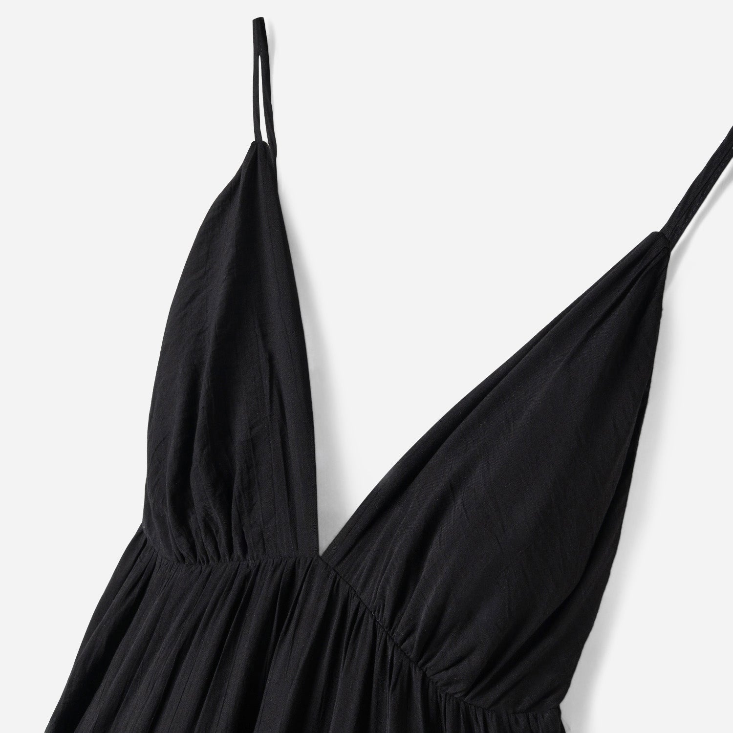 Robe fines bretelles TEXTO noire