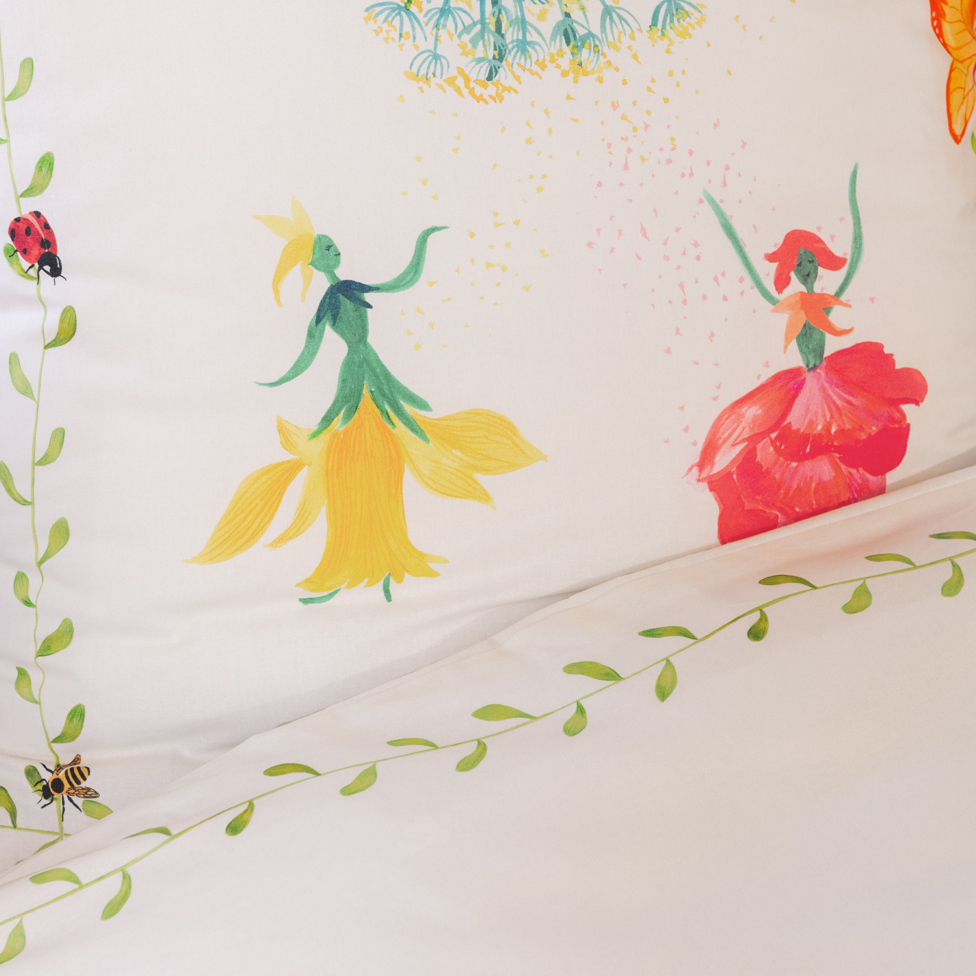 Taie d'oreillerJardin des fées