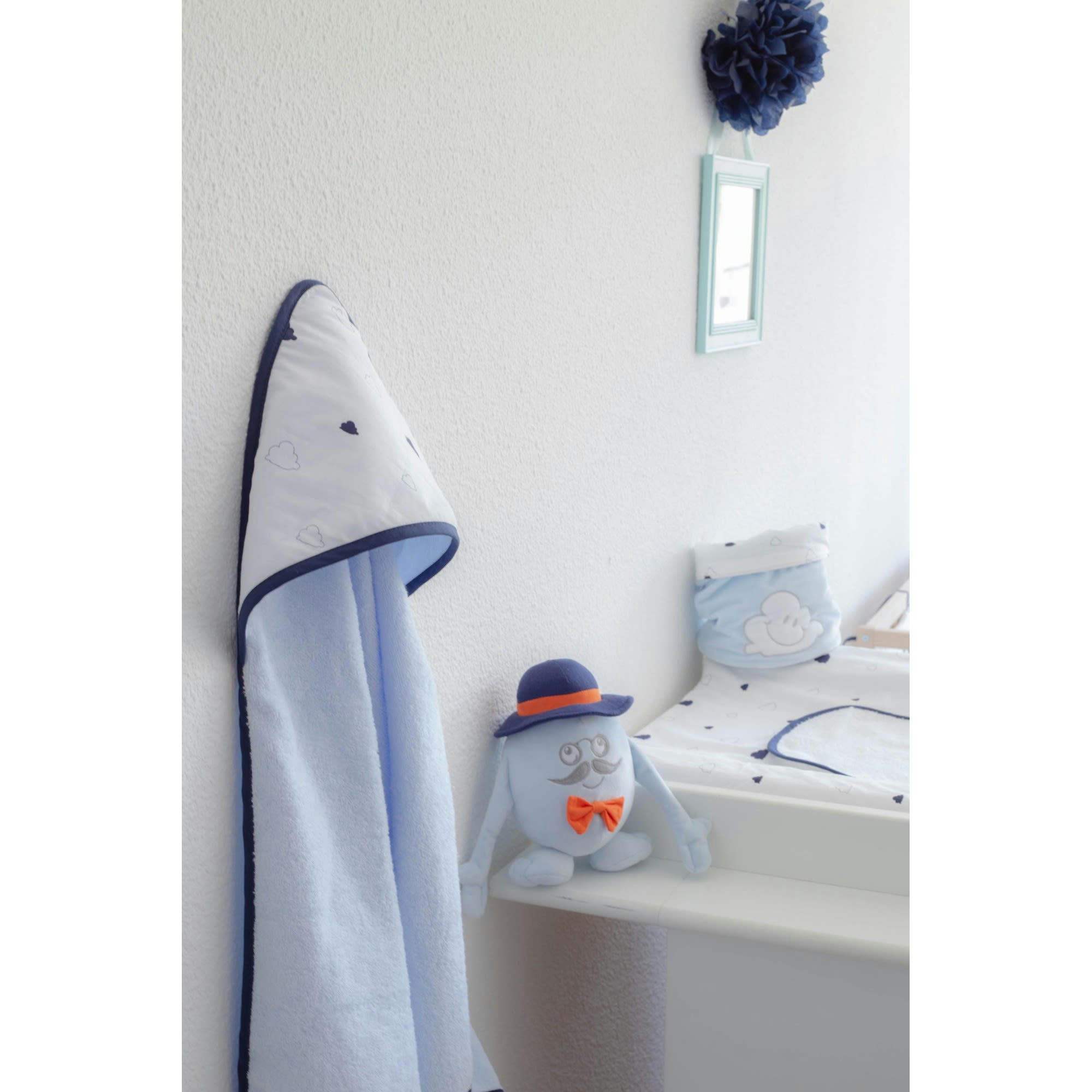 - Peluche bébé bébé  Bleu