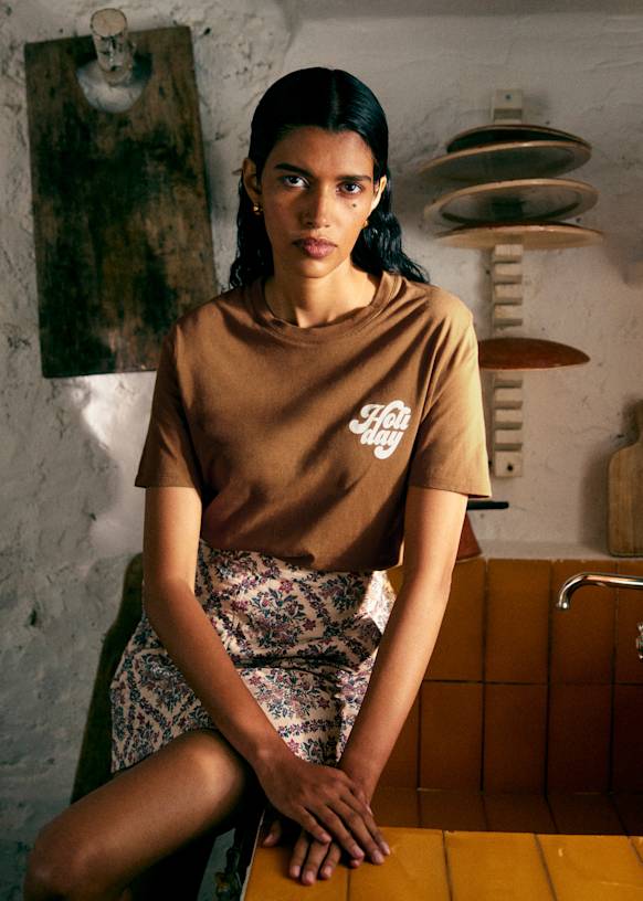 Montana Skirt - Sézane x Holiday