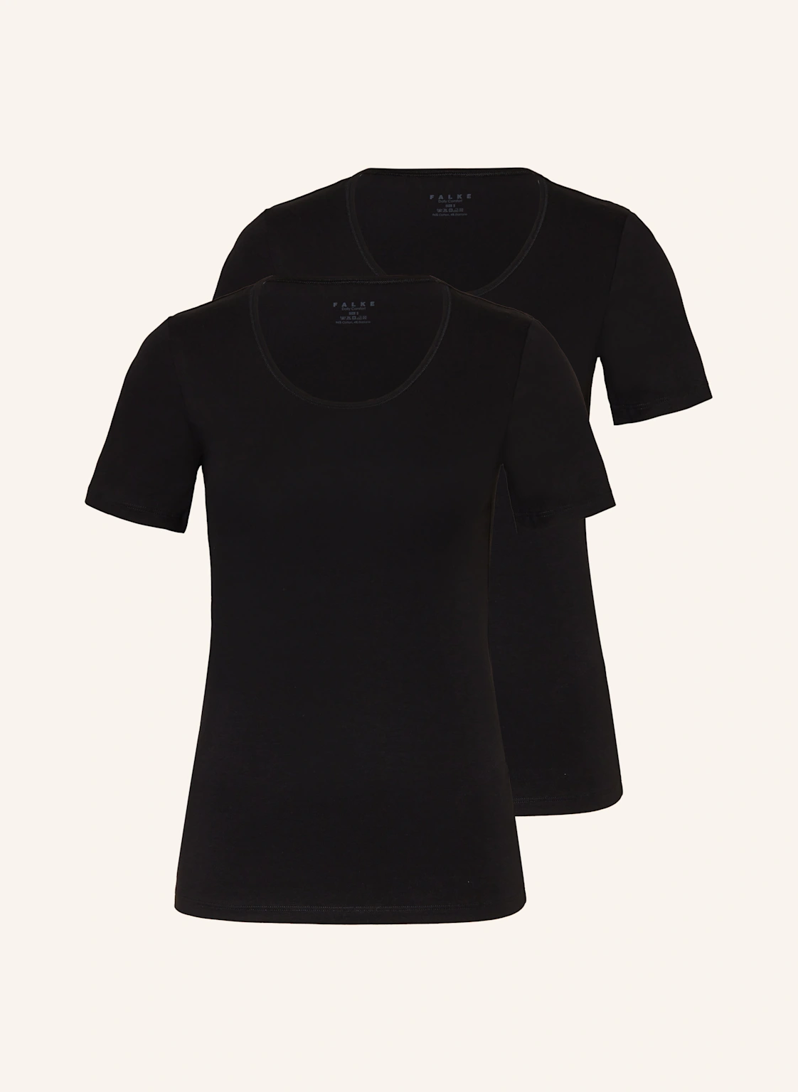 FALKE 2er-Pack T-Shirts DAILY COMFORT