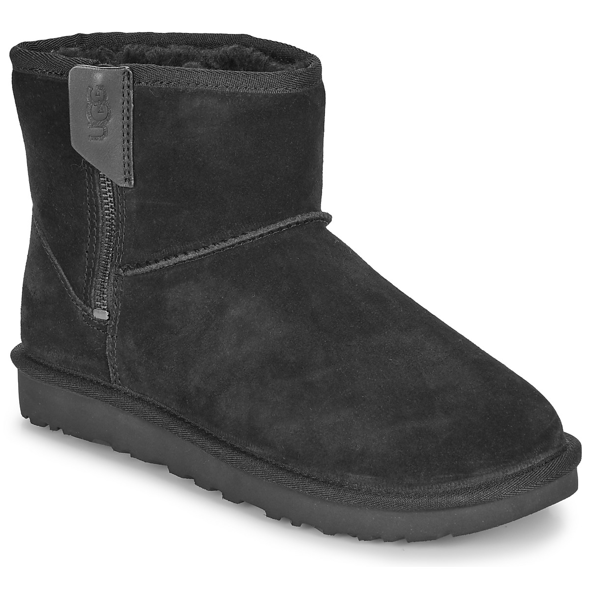 UGG - CLASSIC MINI BAILEY ZIP - Black