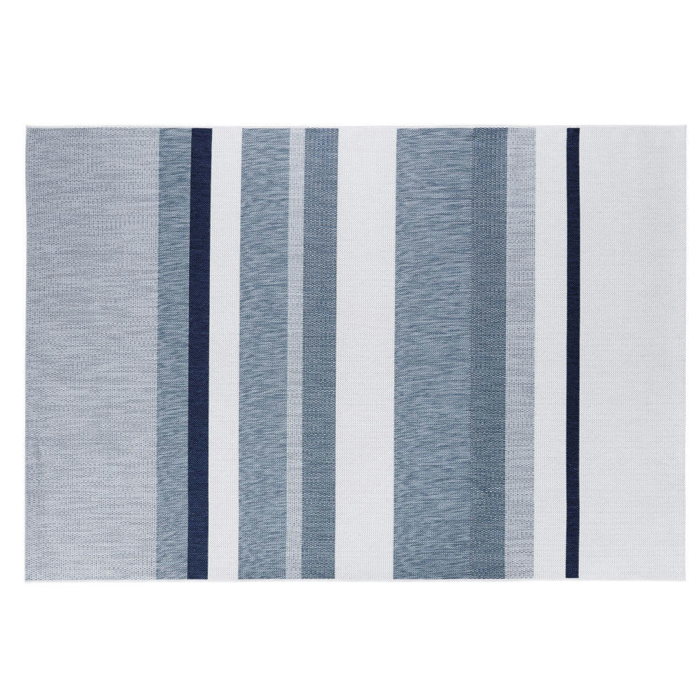 GORA - Tapis en polypropylène gris et écru 160x230
