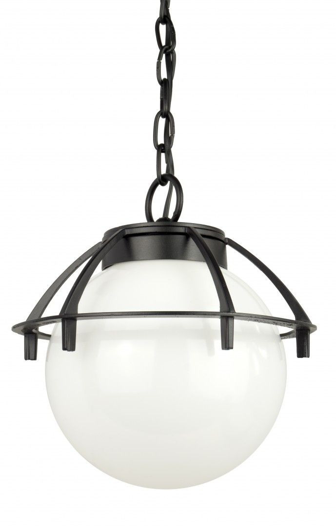 Lampa sufitowa zewnętrzna Kule czarna 1 x E27 x 60W IP43 SU-MA