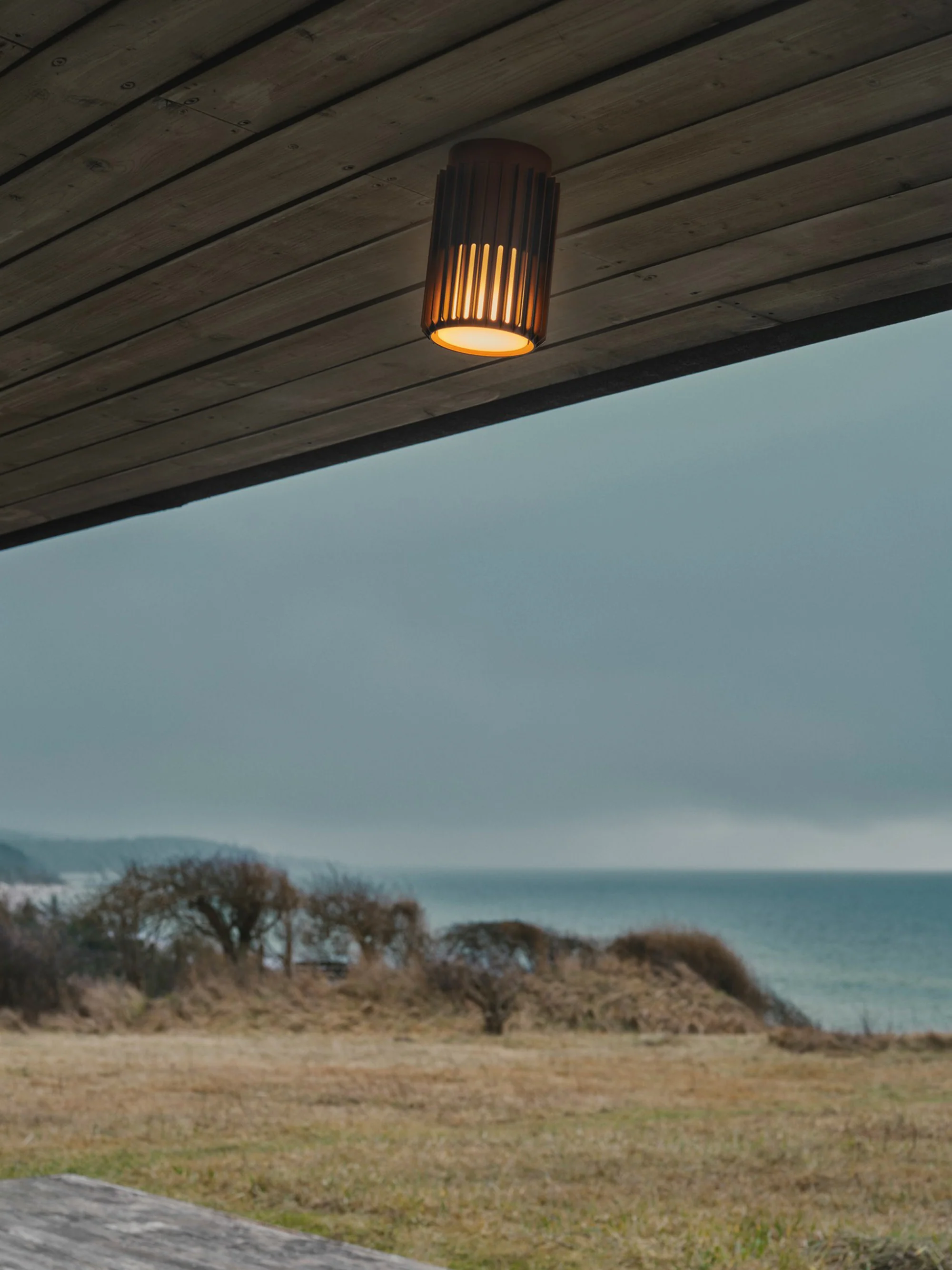 Kleine Outdoor-LED-Deckenleuchte Aludra