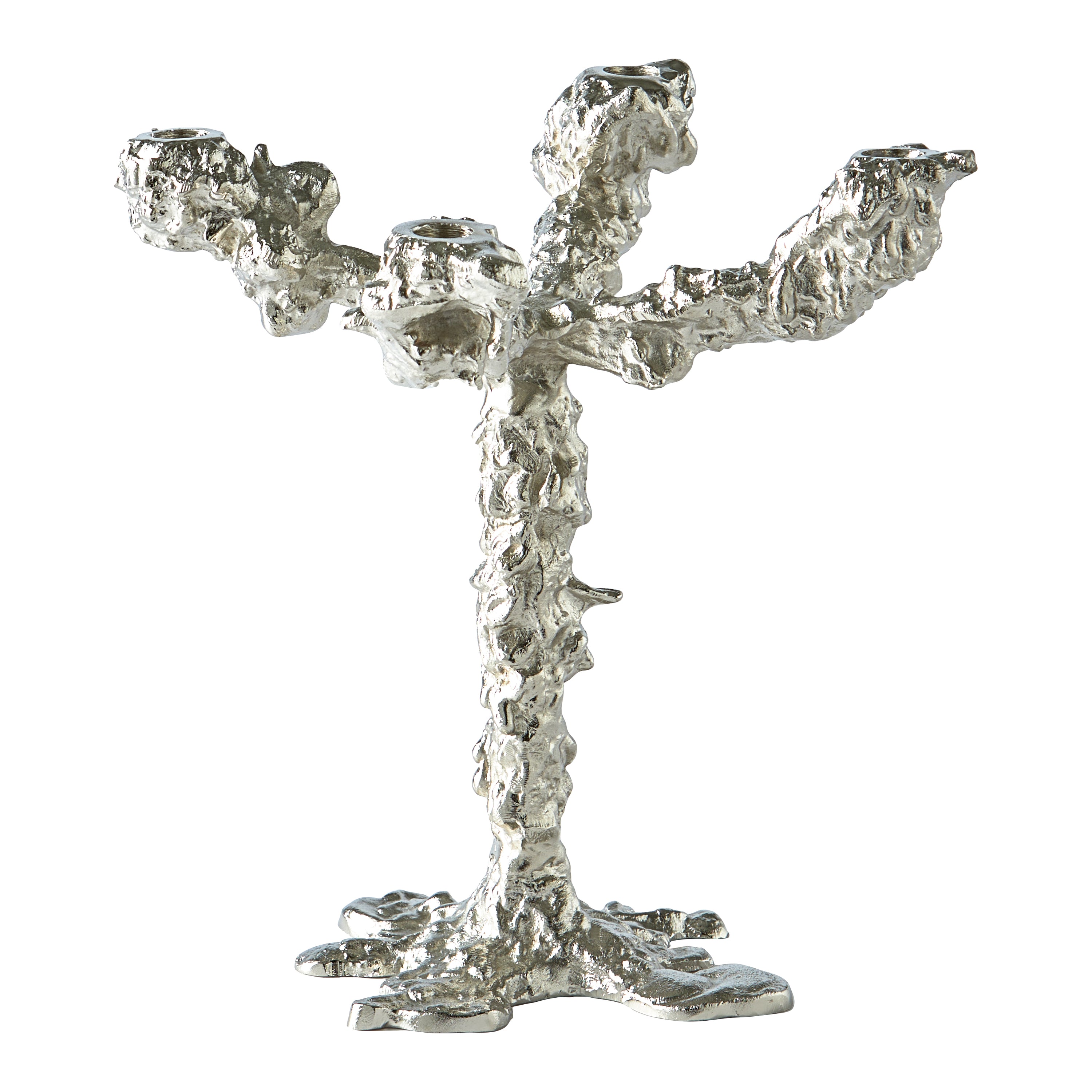 POLSPOTTEN Drip Kandelaar - Zilver