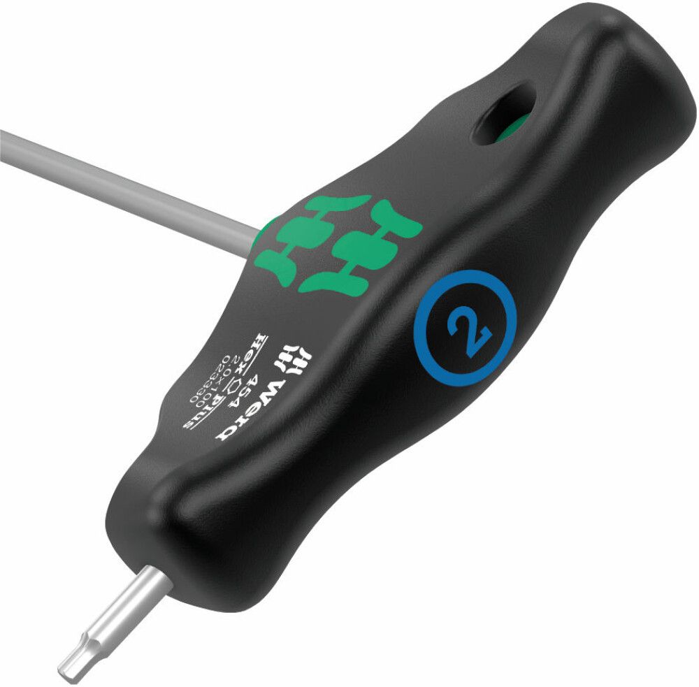 SKRUTREKKER WERA HEX-PLUS 454 2MM