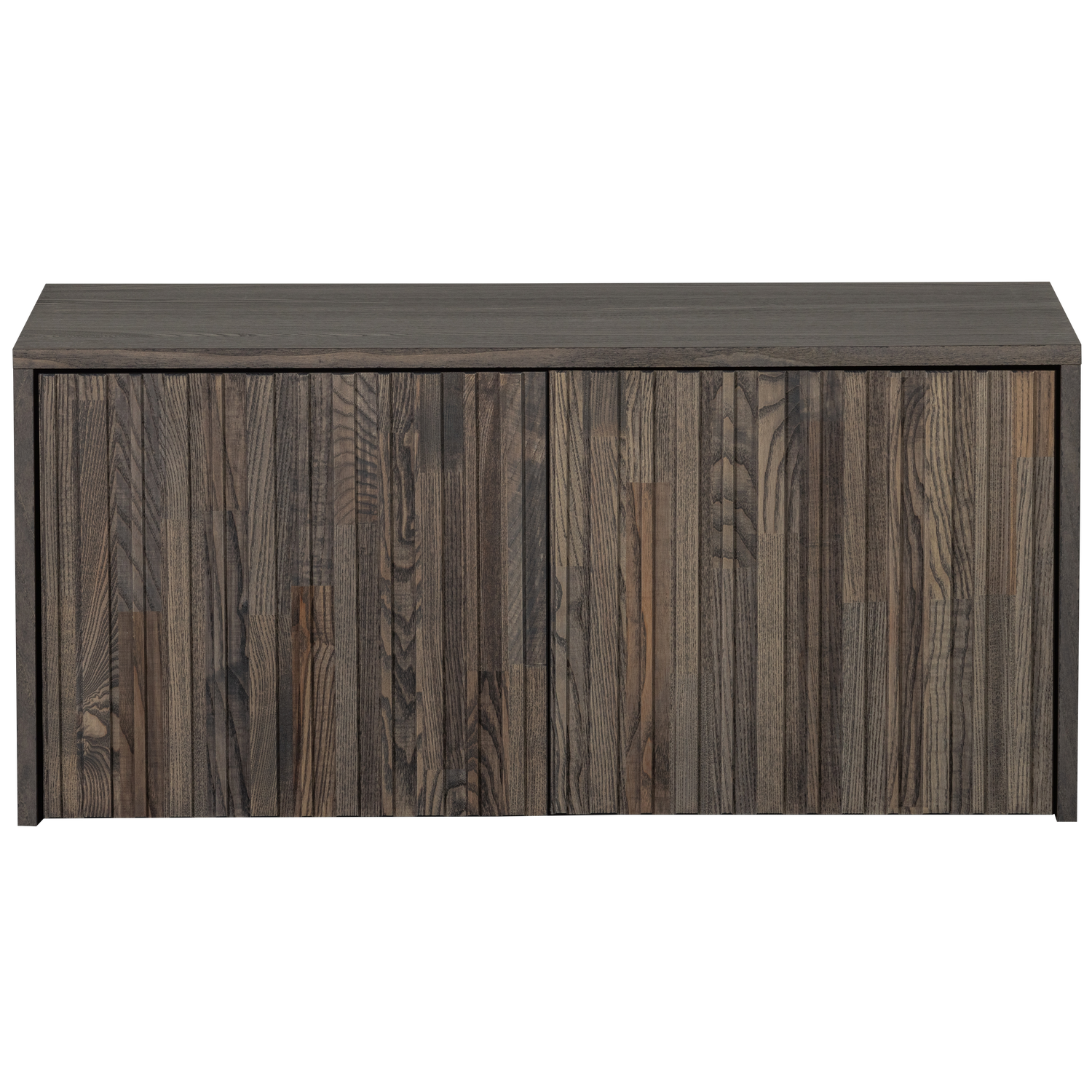 WOOOD kistbank New Gravure - Essen - Espresso - 40x88x50