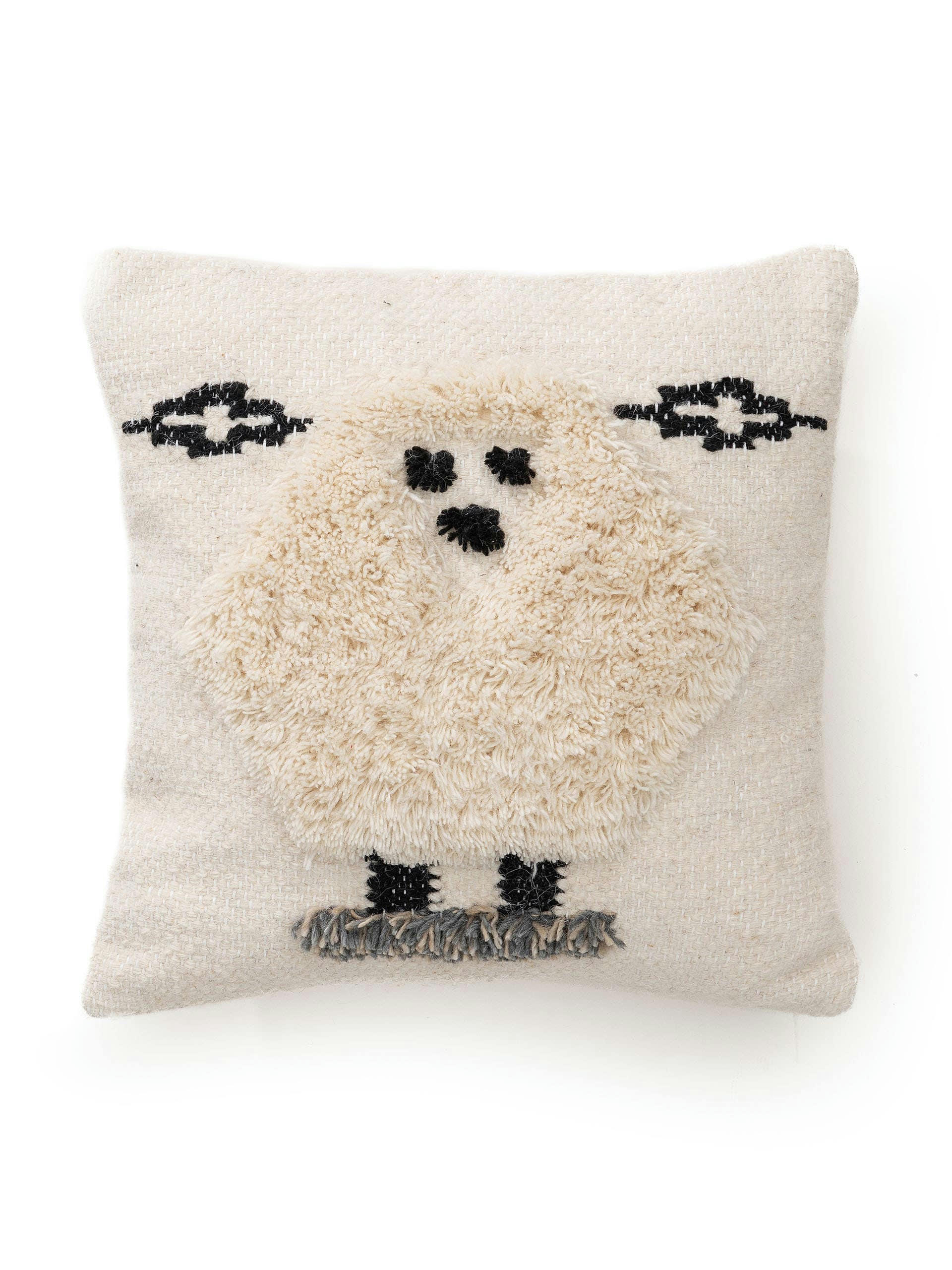 SHAWN - Housse de coussin ivory 45x45