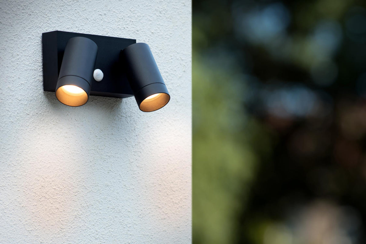 Lucide wandspot TAYLOR - 2xGU10 - Zwart