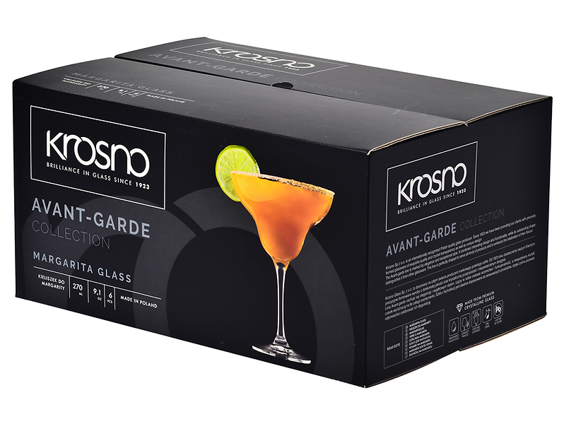 Komplet 6 kieliszków do likieru 270 ml Margarita