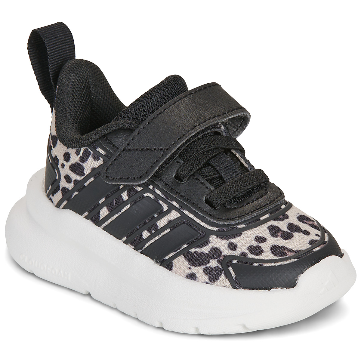 adidas - TENSAUR RUN 4.0 EL I - Black / Leopard