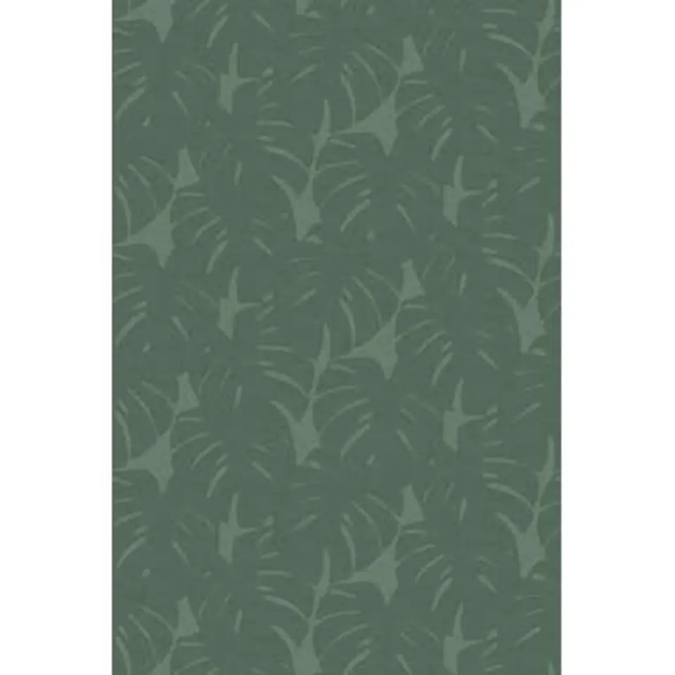 Origin fotobehang - bladeren met geweven structuur - groen - 2 x 3 m