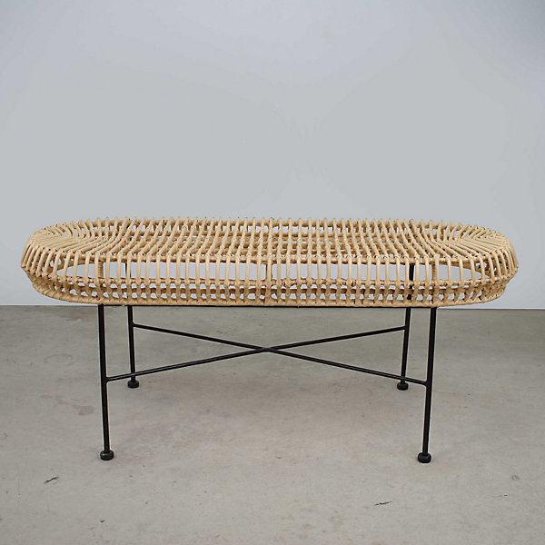 Banc en rotin Broocke, Wanda collection