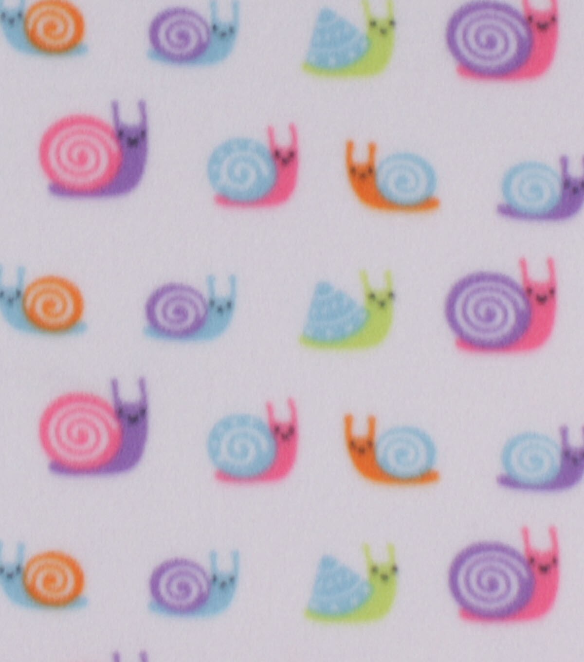Little Snails Blizzard Fleece Fabric