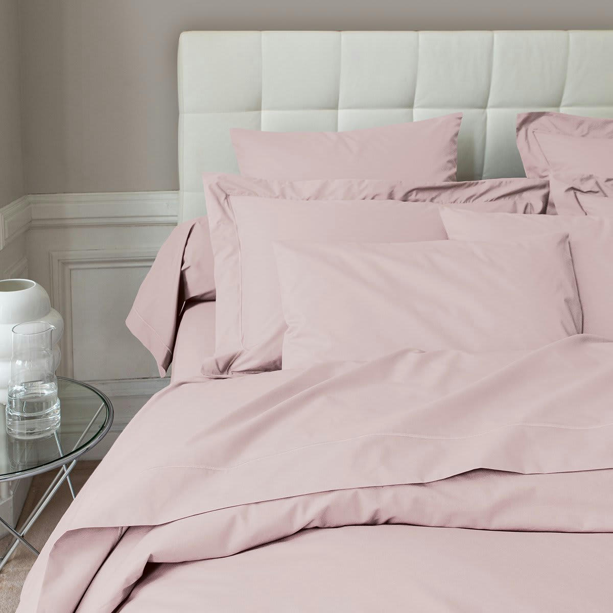 VEXIN - Taie d'oreiller sans volant coton ecaille 40x60 cm