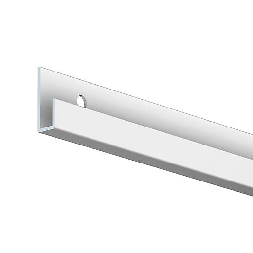 Cimaise Classic Rail 200 cm - Cimaise Tableau Artiteq Blanc laqué , A l'unité