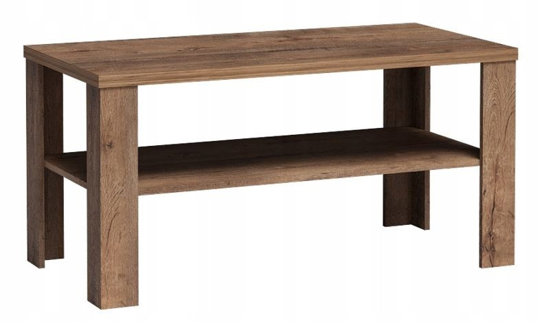 Ława z półką 120 cm TADEUSZ T-13 dąb lefkas