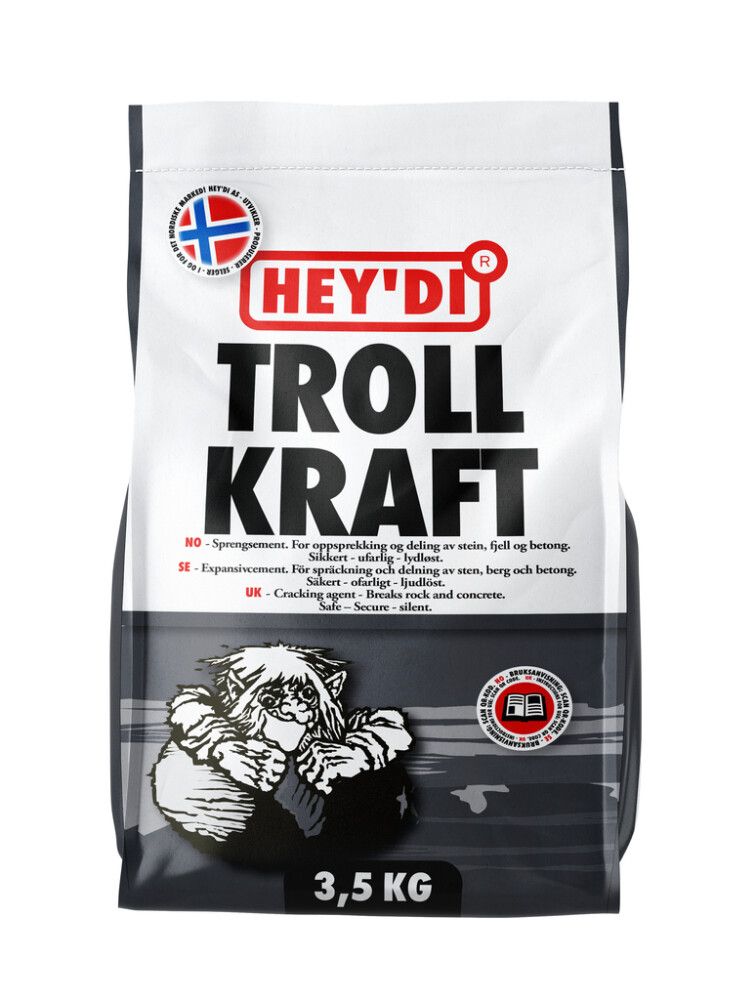 SPRENGSEMENT HEY'DI TROLLKRAFT 3,5KG