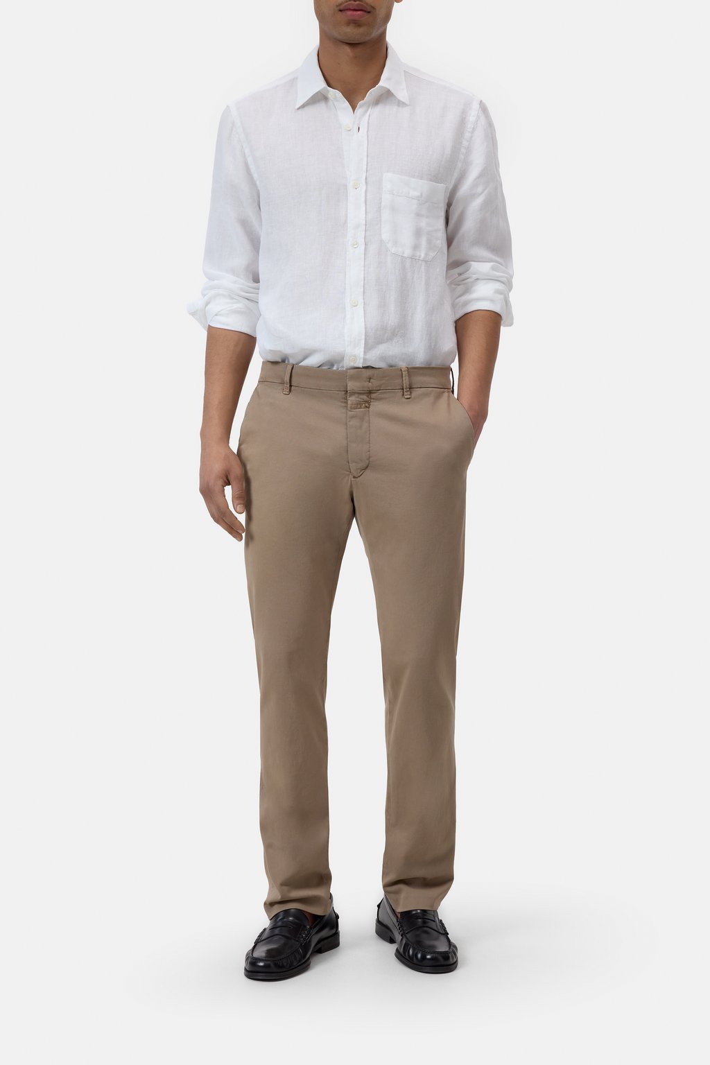 Basic Shirt aus Leinen