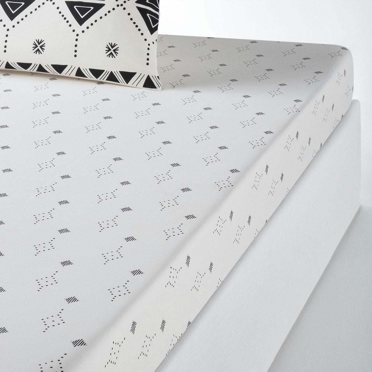 Drap housse percale de coton, Bahiya