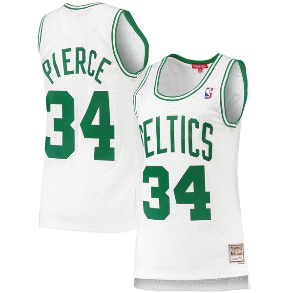 Paul Pierce Boston Celtics Women's 2007/08 Hardwood Classics Swingman Jersey - White