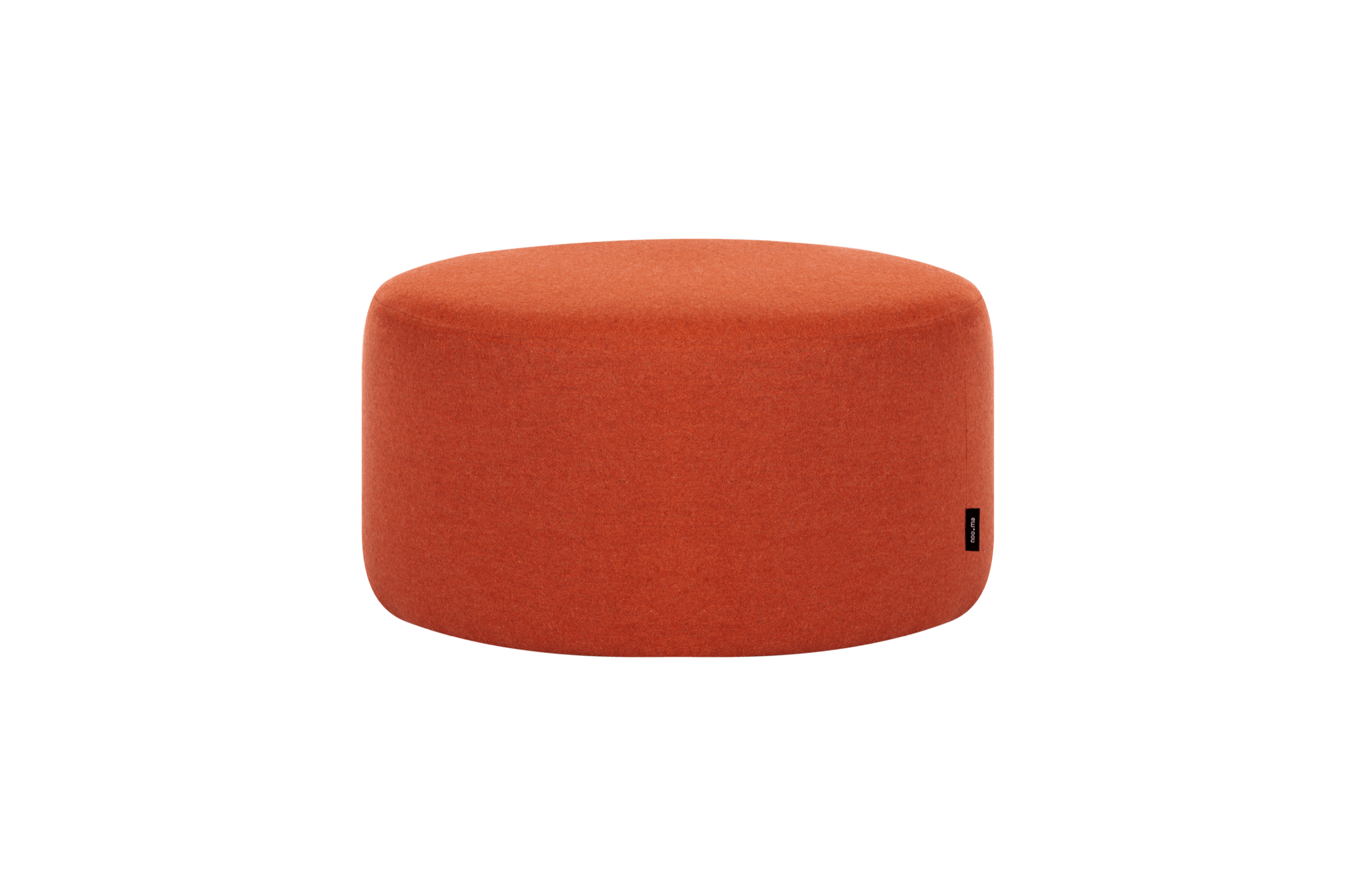 noo.ma FOLK Poef - Terracotta Wool