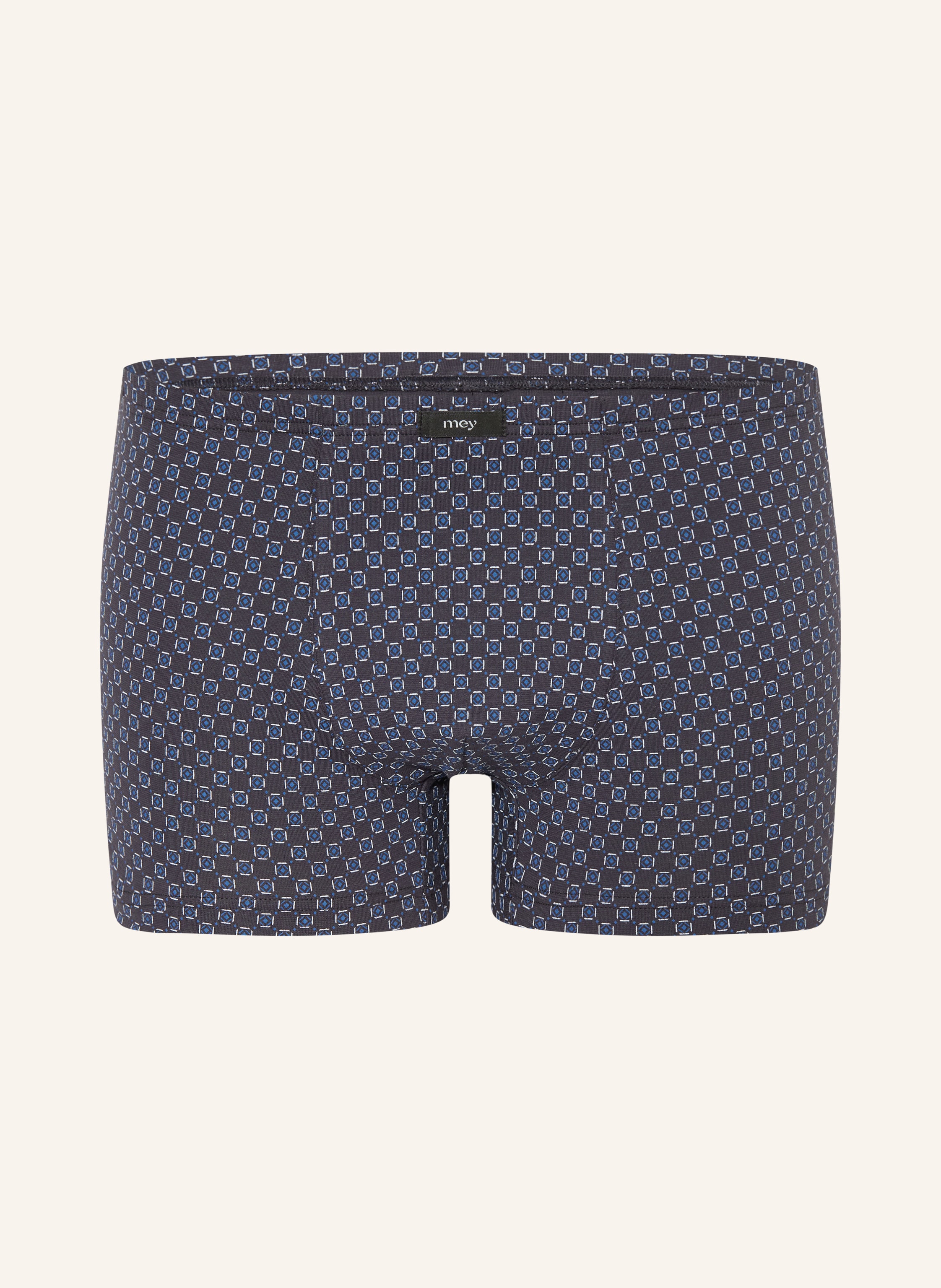 mey Boxershorts Serie WHITE SQUARES