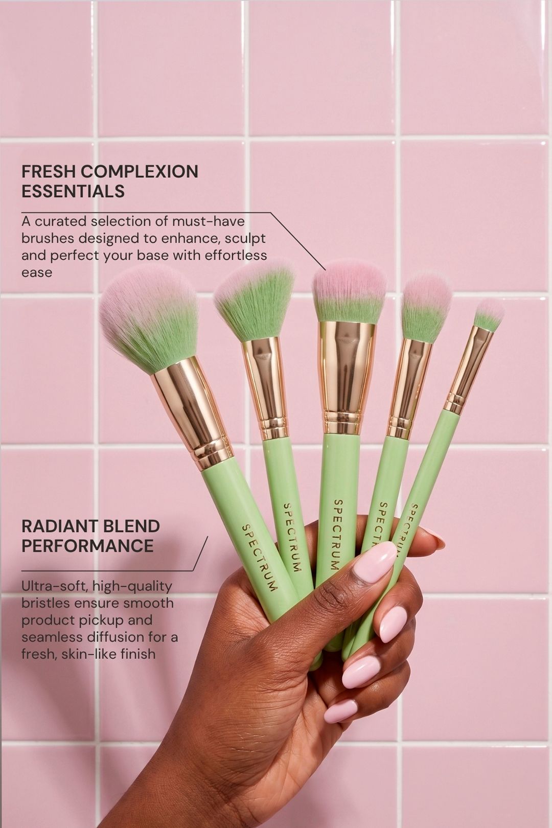 Spectrum Matcha 5-Piece Face Set
