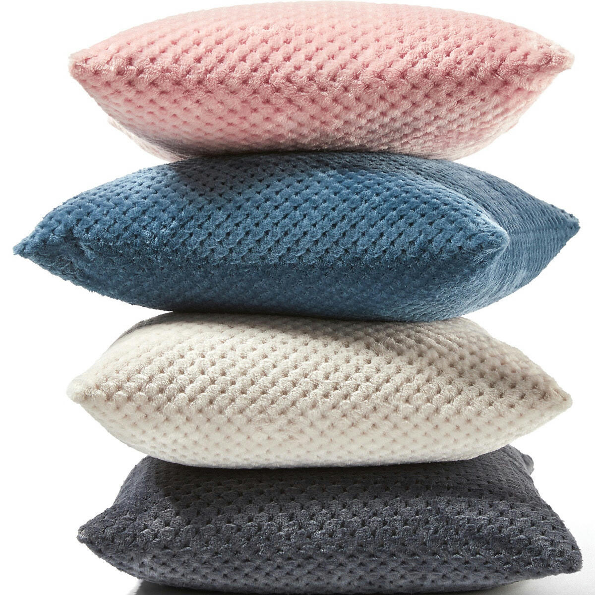 Housse de coussin douce gaufrée, Puntos