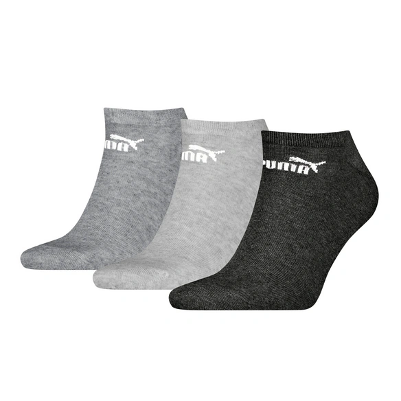 Sneaker-Socken »Plain«, Schwarz, 3er-Pack