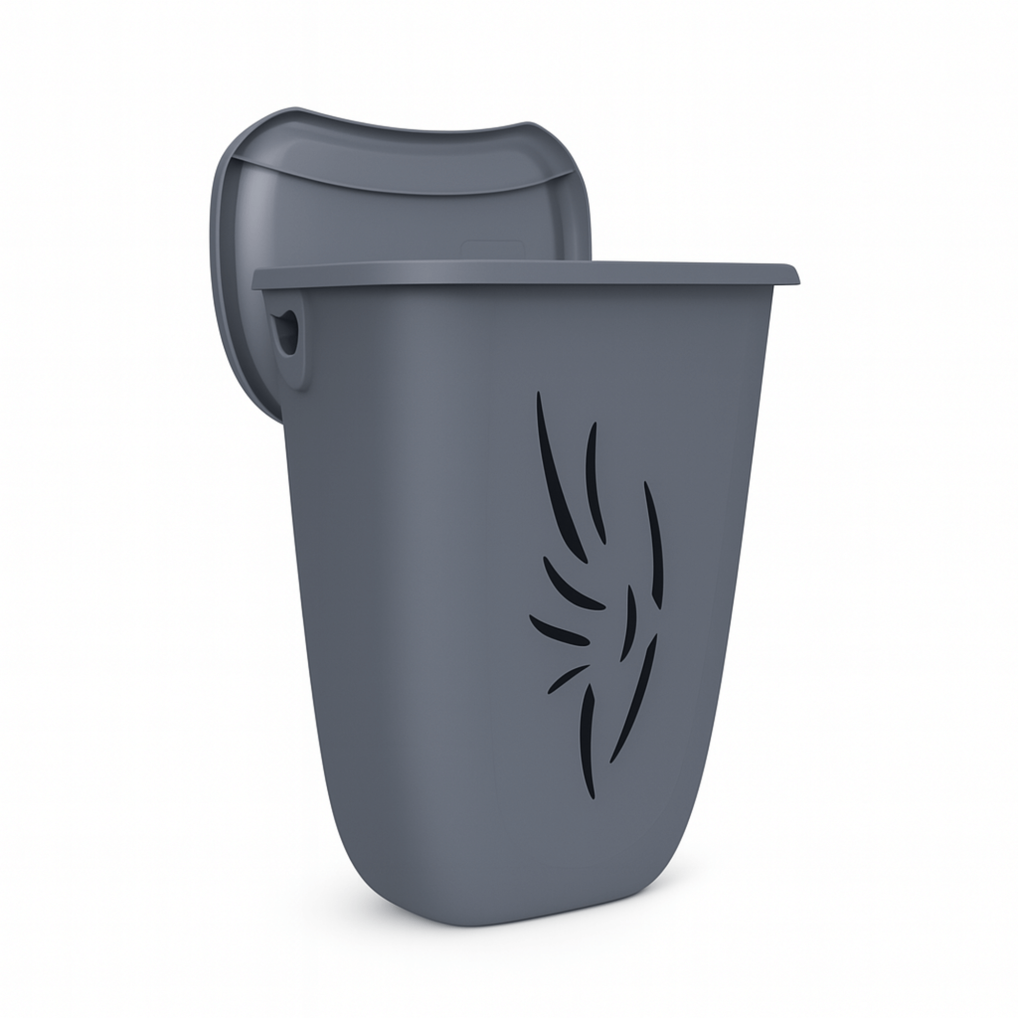 Kosz na pranie, bielizne 40L szary