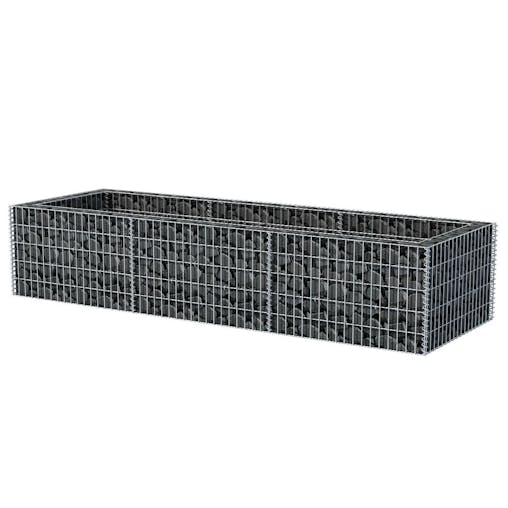 NNEVL Gabion Raised Bed Steel 270x90x50 cm