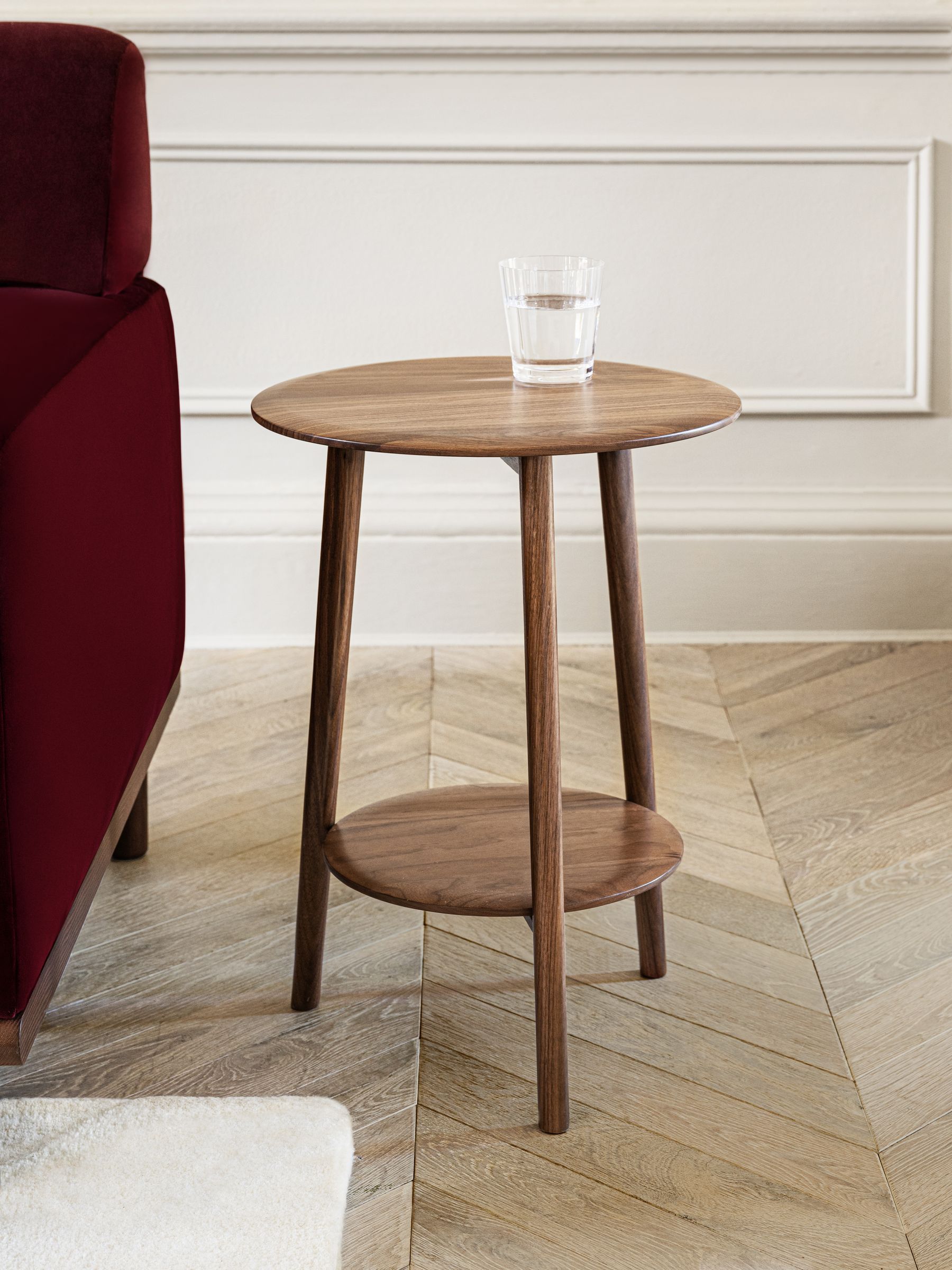 Jasper Conran London Brown Belgrave Side Table