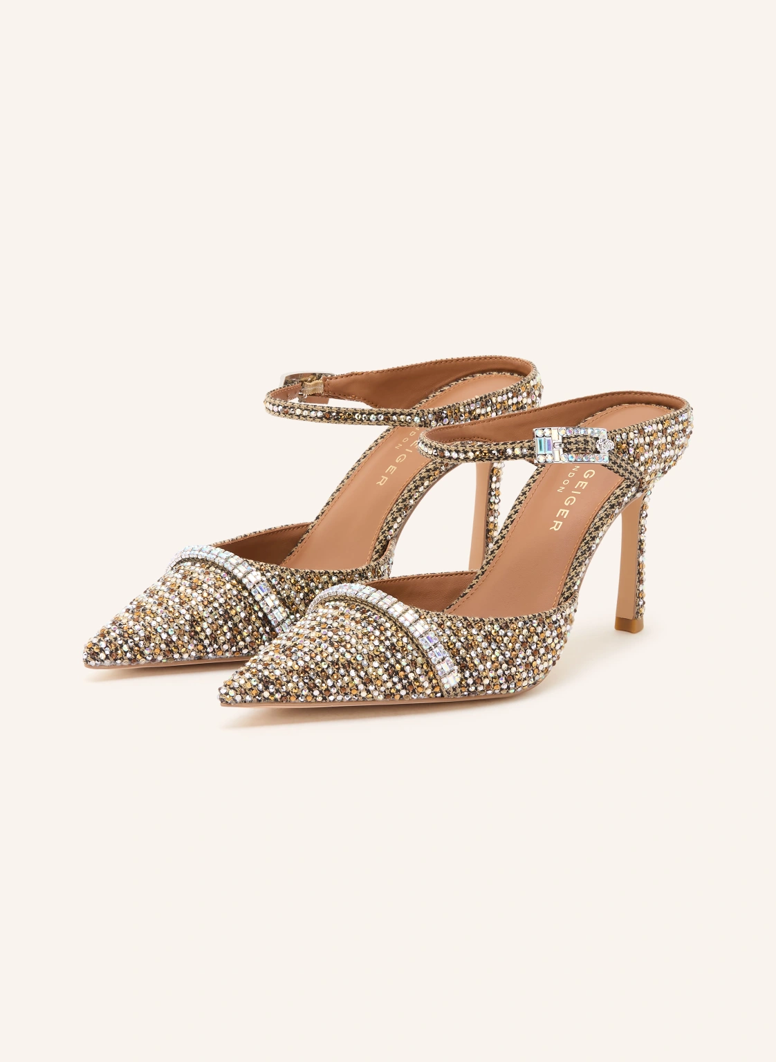 KURT GEIGER Slingpumps mit Schmucksteinen