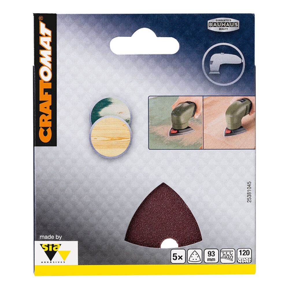 SLIPEBLAD CRAFTOMAT DELTA BFWP 93MM K120 5STK