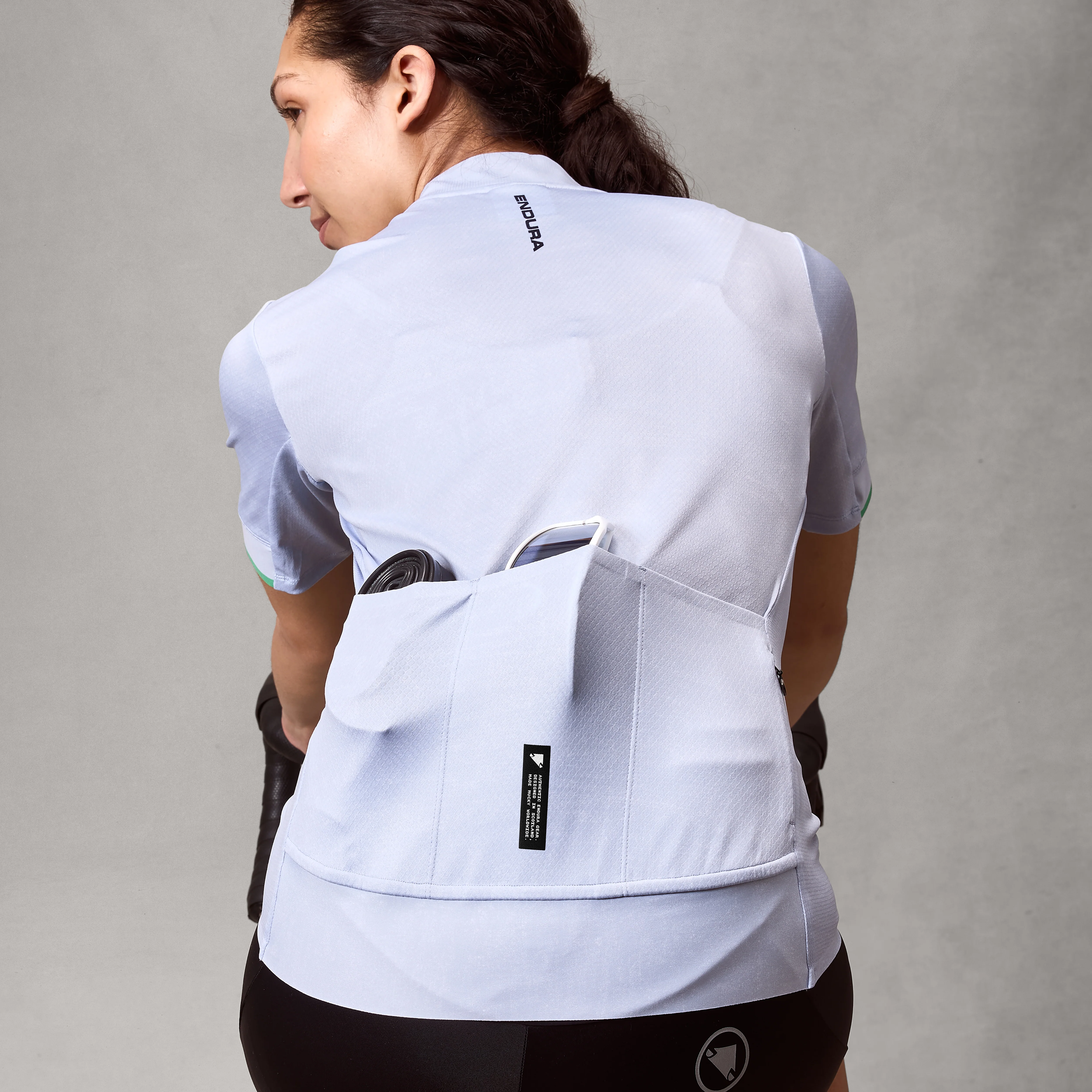 Women's FS260 Print S/S Jersey - Aero Blue