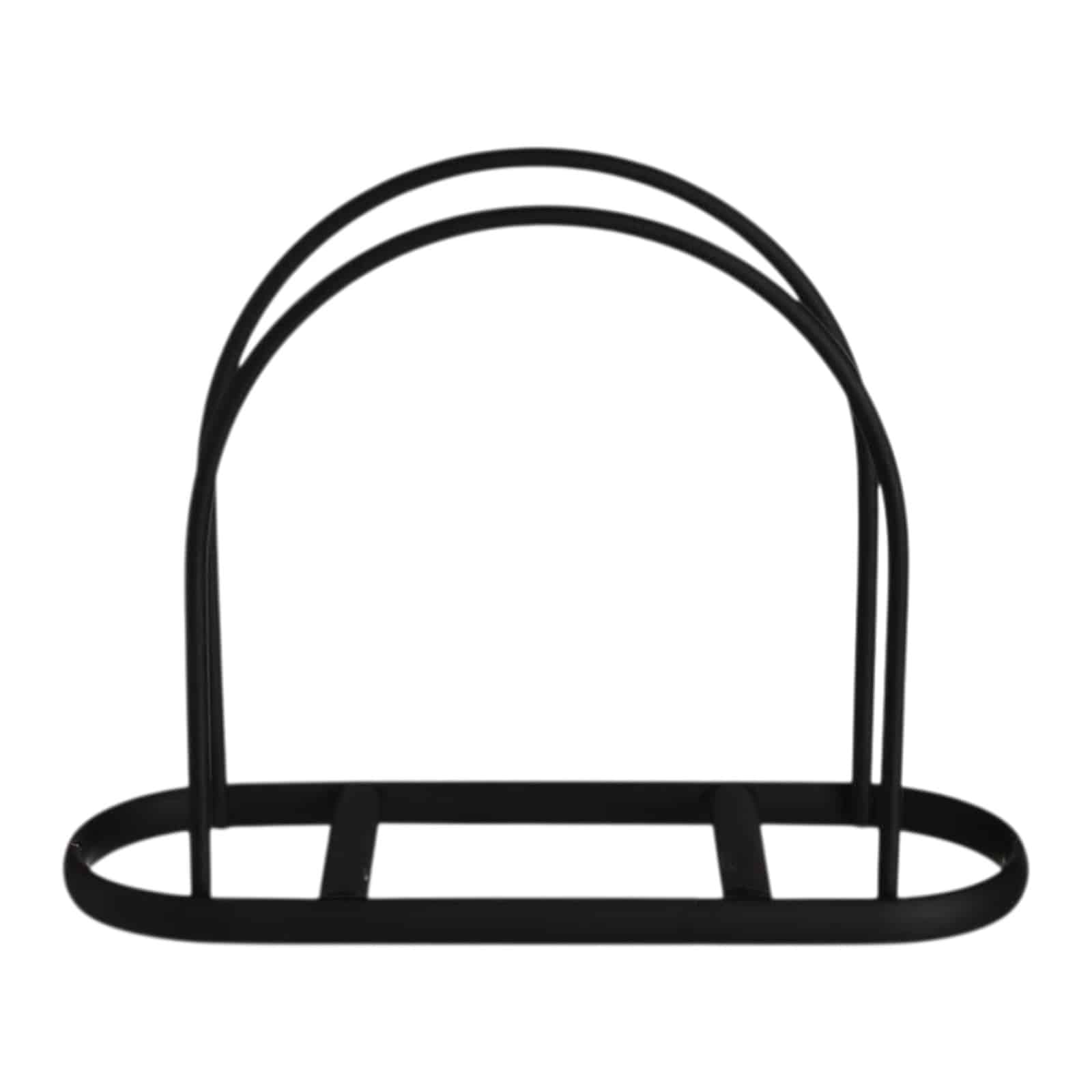 Serviettenhalter Schwarz,B 150 x H 115 x T 60 mm
