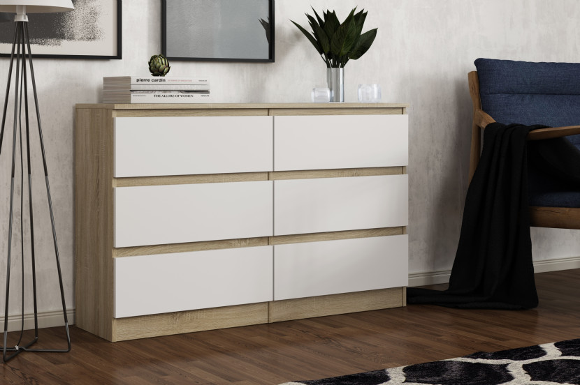 Duża komoda z szufladami 120 cm AMPARO
