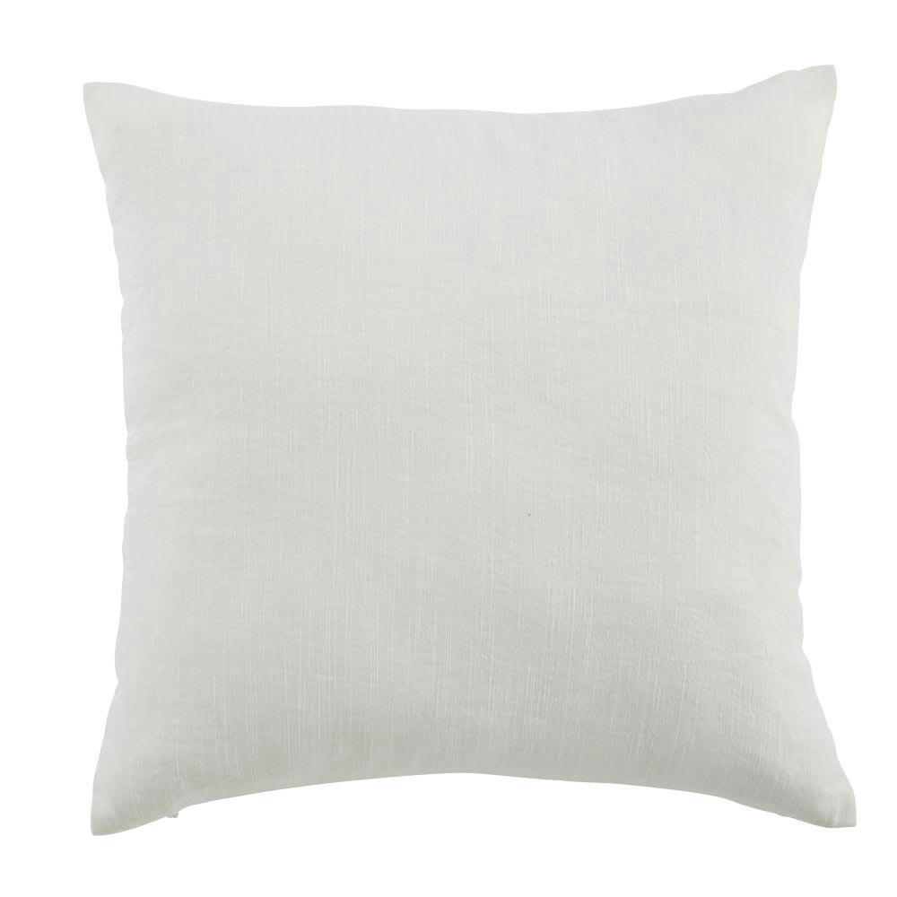 UDUPI - Coussin motif floral brodé multicolore 45x45