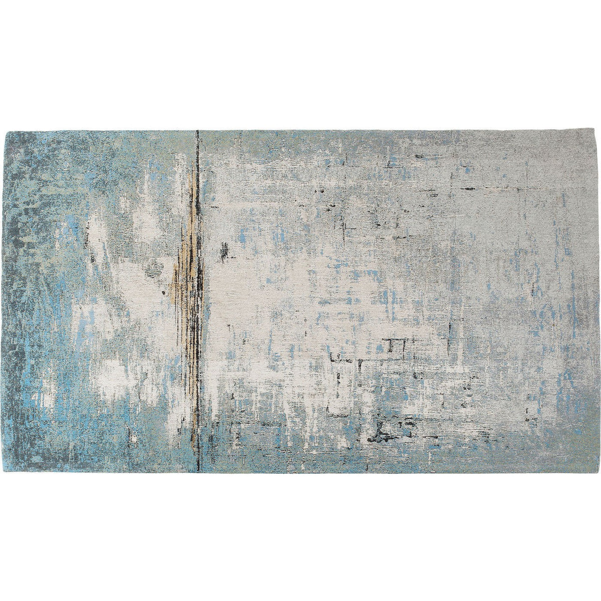 Kare Design Vloerkleed Abstract blauw