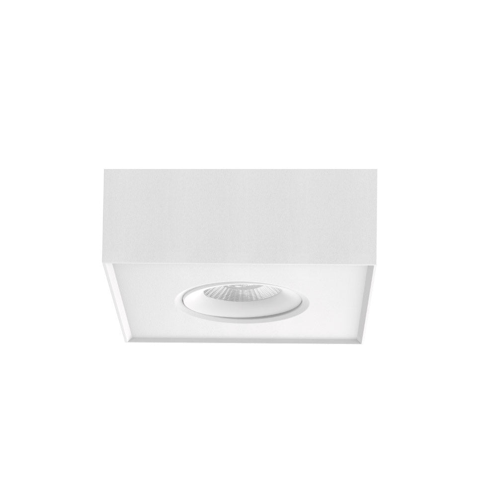 Artdelight spot Brooklyn - 1 lichts - 13.5 x 6  cm - wit