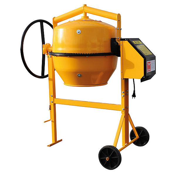 Bétonnière électrique 130 L Altrad MIX130 700W jaune