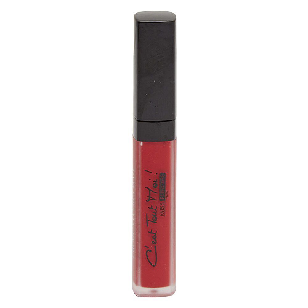 Crème à lèvres rouge intense mat