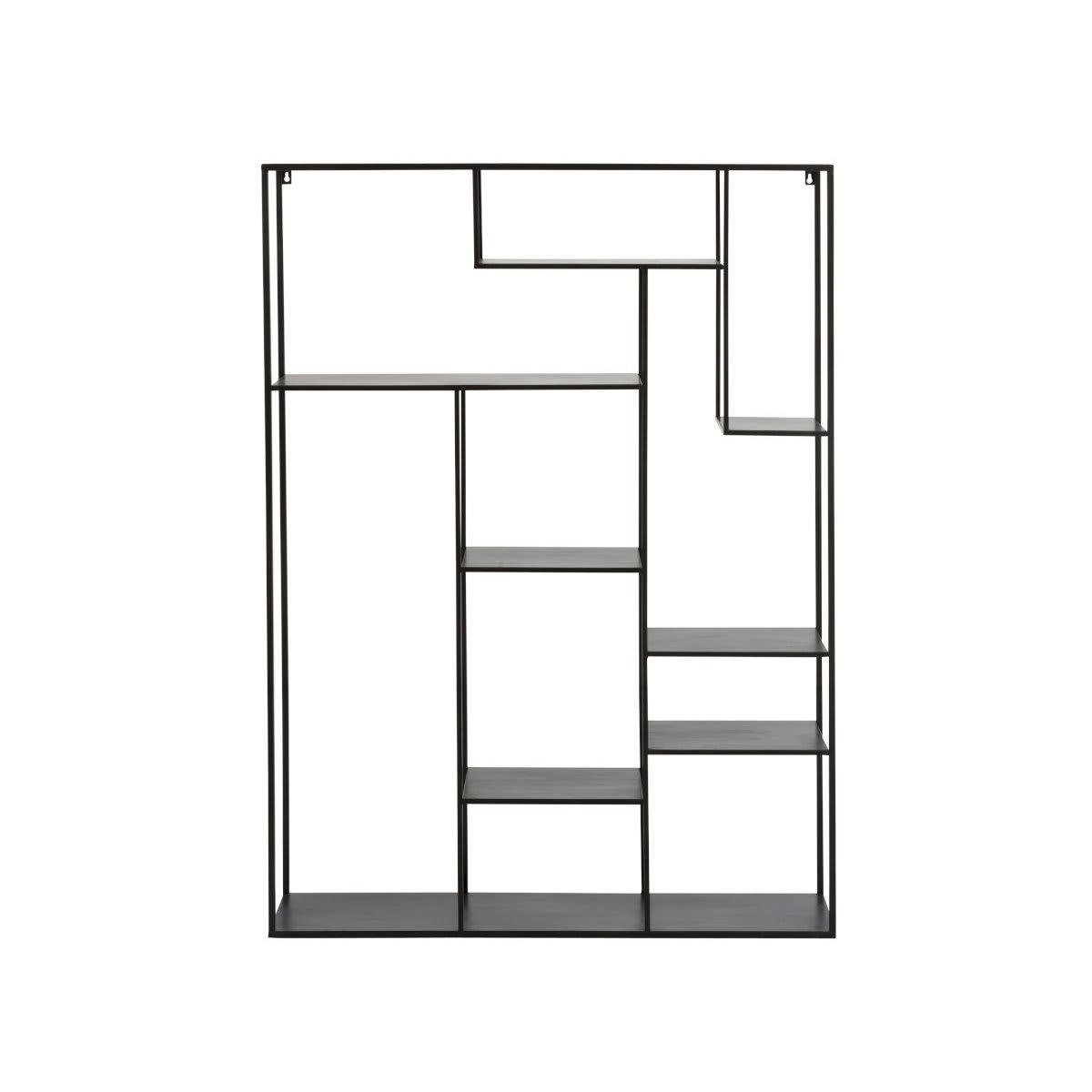 AMIGO - Etagère minimaliste en métal noir