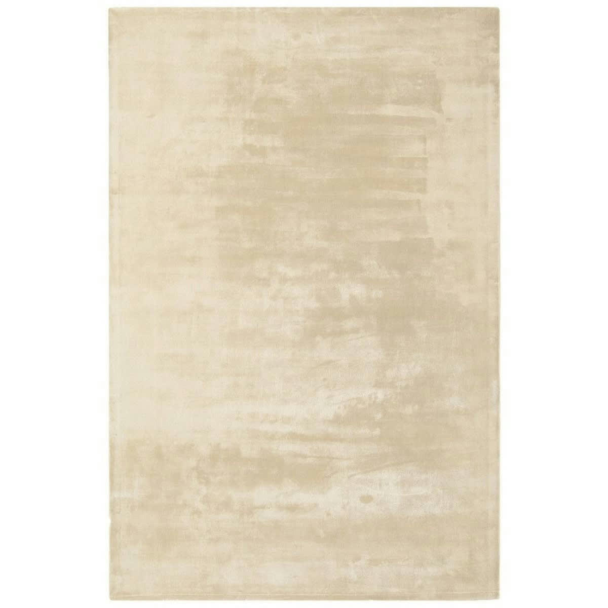 TITANE - Tapis luxe designer en Viscose Beige clair 120x170 cm